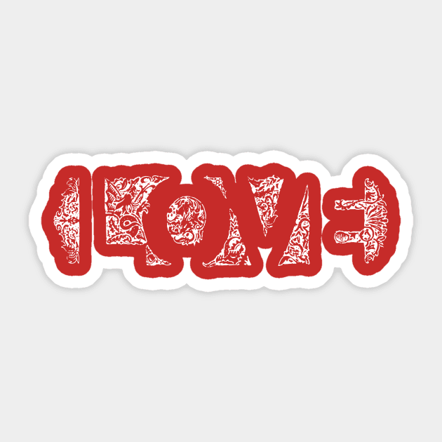 LOVE Sticker by nathanshields